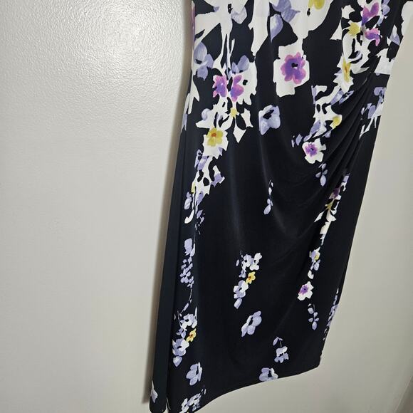 Lauren by Ralph Lauren Floral Dress Sz 14 - Picture 5 of 12